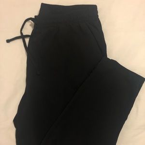 High Waisted Crepe Joggers